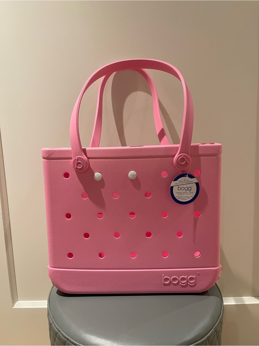 NWT BOGG BAG Pink medium Tote